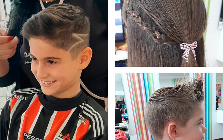 corte de cabelo kids